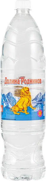 Изображение Вода н/газ рН 9,5 Долина Родников питьевая Ручеек п/б, 1,5 л