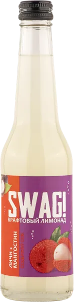 Изображение Напиток газ Свэг личи мангостин Атардо с/б, 0,33 л
