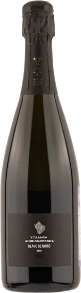 Изображение Вино игристое белое брют Усадьба Дивноморское блан де нуар Дивноморье с/б, 0,75 л
