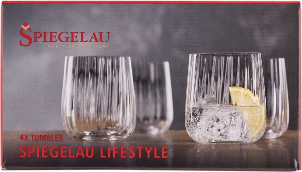 Изображение Стакан 340мл для воды Шпигелау лайфстайл тумблер Шпигелау п/у, 4 шт