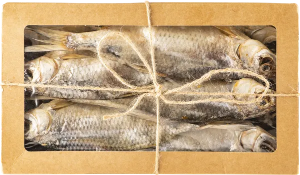 Изображение Рыба Астрахань Вобла вяленая разделанная ИП Ковалинская карт/уп, 300 г