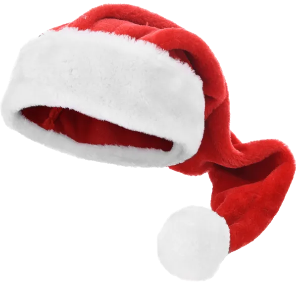 Изображение Колпак 70см плюшевый Купман рождественский красный Купман Интернэшнл , 1 шт