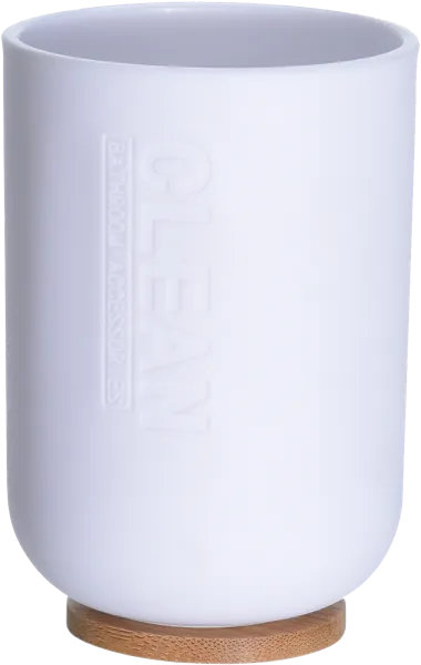 Изображение Стакан для зубных щеток Купман белый Купман Интернэшнл , 1 шт