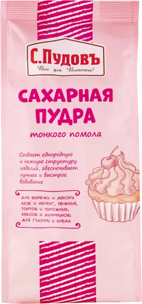 Изображение Сахарная пудра С.Пудовъ Хлебзернопродукт м/у, 200 г
