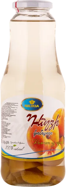 Изображение Компот Киликия персик Ереванское пиво с/б, 1 л