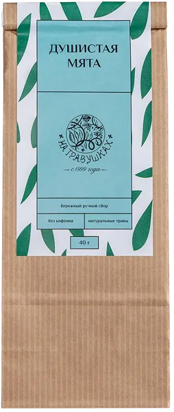 Изображение Напиток чайный На травушках душистая мята Витагрин м/у, 40 г