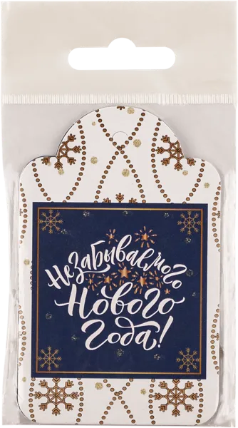 Изображение Бирка для подарков Мэджик Пак с новым годом Феникс Презент м/у, 4 шт