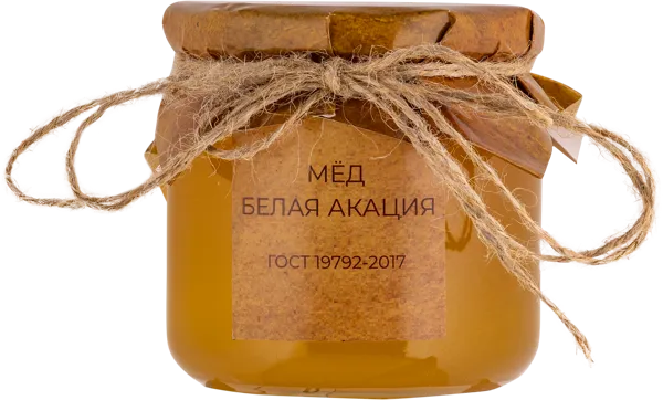 Изображение Мед Настоящий мед белая акация Гатауллин Р.М. с/б, 500 г