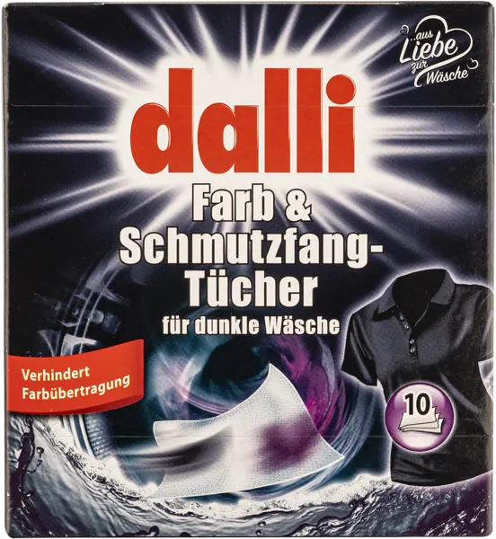 Изображение Салфетки для стирки черного Далли защита от окрашивания Далли к/у, 10 шт
