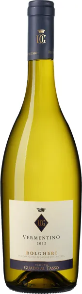 Изображение Вино белое сухое стиль №4 Верментино Болгери гуадо аль тассо Гуадо аль Тассо с/б, 0,75 л