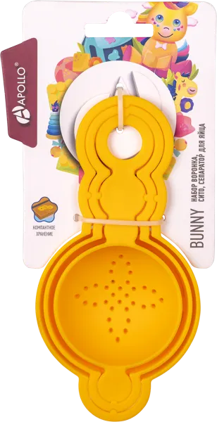 Изображение Набор для продуктов Аполло банни воронка сито сепара Аполло м/у, 1 шт