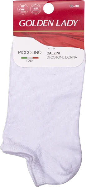 Изображение Носки женские размер 35-38 Голден Леди пикколино бьянко укорочен Голден Леди к/у, 1 пара