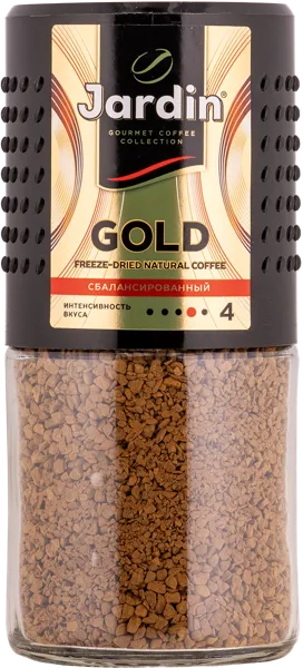 Изображение Кофе растворимый Жардин голд Орими Трейд с/б, 95 г