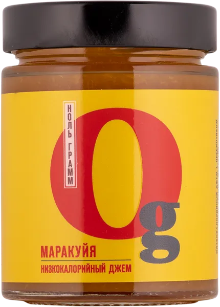 Изображение Джем низкокалорийный Ноль грамм маракуйя Здоровые продукты с/б, 260 г