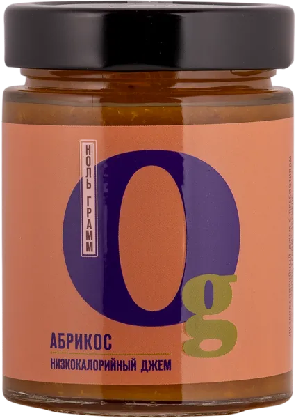 Изображение Джем низкокалорийный Ноль грамм абрикос Здоровые продукты с/б, 260 г