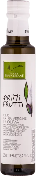 Изображение Масло оливковое 0,5% Тэррэ Франческане из Умбрии e.v. из первых плодов Куфрол с/б, 250 мл