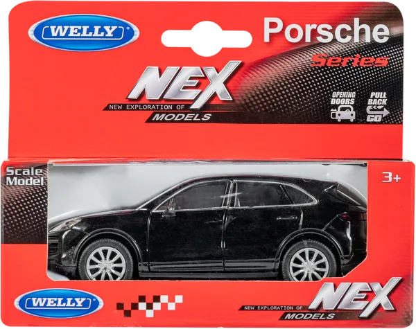 Изображение Машина 1:38 Велли порше кайен турбо Велли Фэктори ЛТД к/у, 1 шт