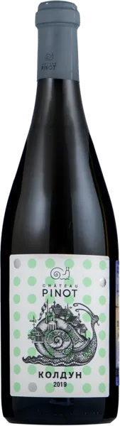 Изображение Вино белое сухое стиль №3 Шардоне купаж ЗГУ колдун белый Шато Пино с/б, 0,75 л