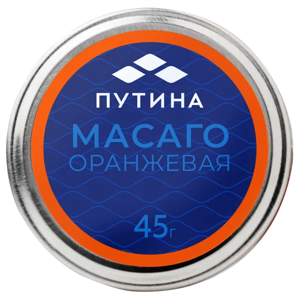 Изображение Икра охлажденная Путина масаго оранжевая Путина с/б, 45 г
