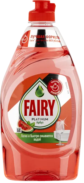 Изображение Средство для мытья посуды Фейри платинум арбуз Проктер Энд Гэмбл п/у, 430 мл