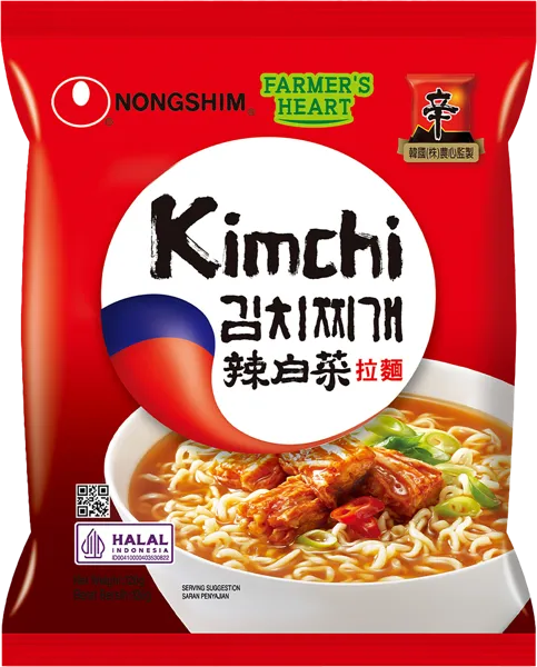 Изображение Лапша быстрого приготовления Нонгшим кимчи рамен Нонгшим м/у, 120 г