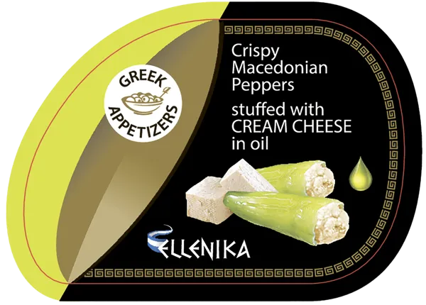 Изображение Перец со сливочным сыром Элленика македонский Алми Эс.Эй п/б, 230 г