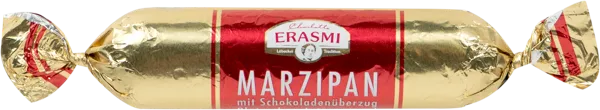 Изображение Марципан 23% Эрасми буханка в шоколаде Эрасми Карстенс м/у, 100 г