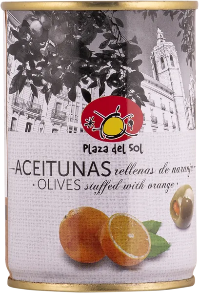 Изображение Оливки Плаза дель Соль из Аликанте с апельсином Плаза Дель Соль ж/б, 280 г
