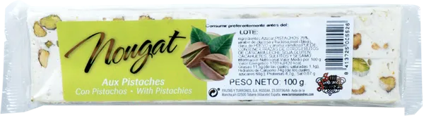 Изображение Нуга Сан Андрес с фисташкой Фрутас Турронс м/у, 100 г