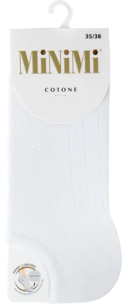 Изображение Носки размер 35-38 женские Миними котон 1101 бьянко Миними м/у, 1 пара