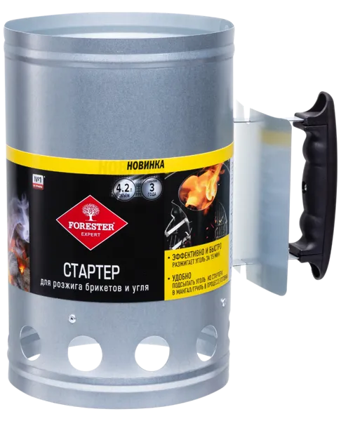 Изображение Стартер для розжига угля Форестер бэйс Си Экс Аутдор , 1 шт
