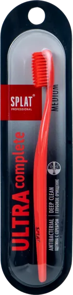 Изображение Зубная щетка средняя Сплат Профешнл ультра комплит Сплат Косметика п/у, 1 шт