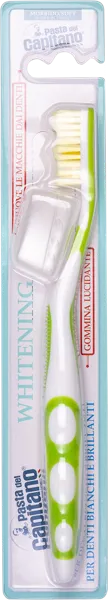 Изображение Зубная щетка мягкая Дель капитано отбеливающая Фармасьютичи п/у, 1 шт