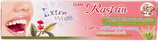 Изображение Зубная паста от налета розов Расян травяная с гвоздикой Типи4 Интернешнл к/у, 30 мл