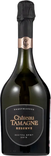Изображение Вино игристое белое экстра брют Шато Тамань ЗНМП резерв Кубань Вино с/б, 0,75 л