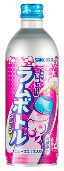 Изображение Напиток газ Сангриа Лимонад Рамуне виноград Сангриа ж/б, 0,5 л