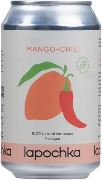 Изображение Напиток газ Лапочка манго чили Островица ж/б, 0,33 л