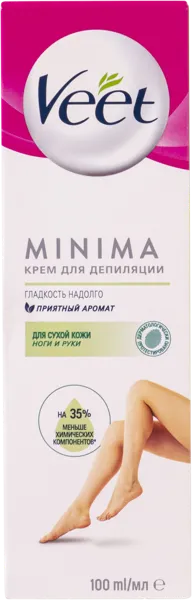 Изображение Крем для удаления волос Вит Минима сухая кожа гладкость Бенкизер к/у, 100 мл