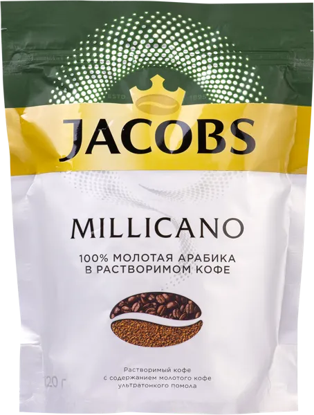 Изображение Кофе растворимый Монарх милиграно Якобс Дау Рус м/у, 120 г