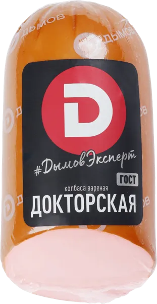 Изображение Колбаса вареная Дымов докторская гост Дымовское КП в/у, 400 г