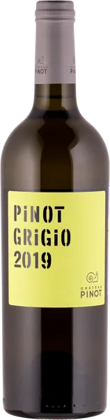Изображение Вино белое сухое стиль №1 Пино Гриджио ЗГУ шато пино Шато Пино с/б, 0,75 л