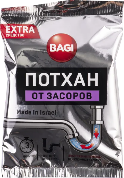 Изображение Гранулы от засоров Потхан Баги ЛТД п/у, 70 г