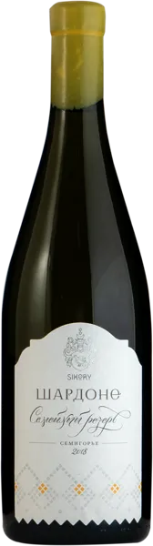 Изображение Вино белое сухое стиль №3 Шардоне ЗГУ семейный резерв семигорье Имение Сикоры с/б, 0,75 л