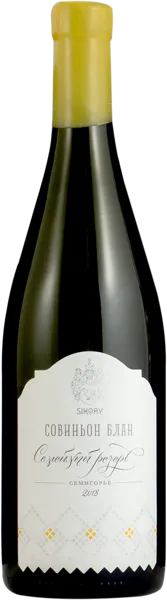 Изображение Вино белое сухое стиль №3 Совиньон блан ЗГУ семейный резерв семигорье Имение Сикоры с/б, 0,75 л