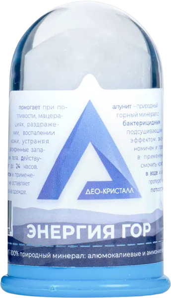 Изображение Антиперспирант шар женский Стикс кристалл энергия гор Стикс Натуркосметик п/у, 80 мл