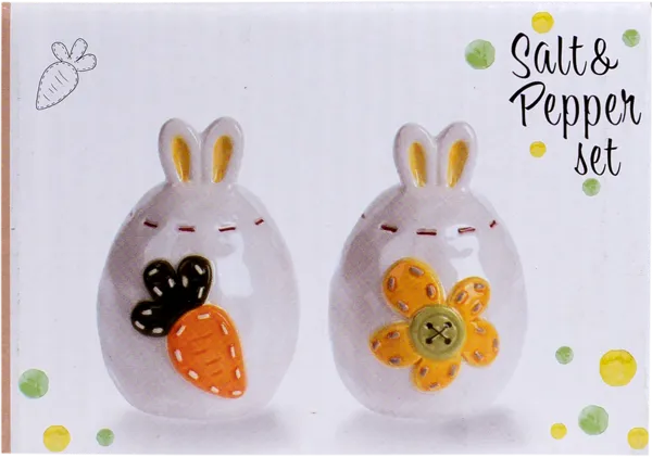 Изображение Набор для соли и перца Купман морковка цветок нитки Купман Интернэшнл , 1 шт