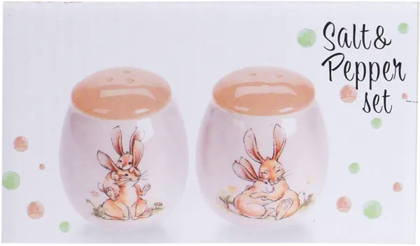 Изображение Набор для соли и перца Купман кролики в траве Купман Интернэшнл , 1 шт