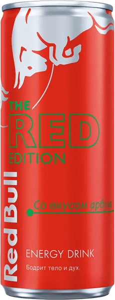 Изображение Напиток Энергетический Ред Булл арбуз Ред Булл ж/б, 0,25 л