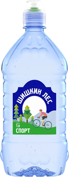Изображение Вода негаз рН 7,6 Шишкин лес питьевая спорт Шишкин Лес Торг п/б, 1 л