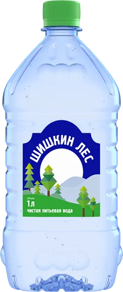 Изображение Вода негаз рН 7,6 Шишкин лес питьевая Шишкин Лес Торг п/б, 1 л
